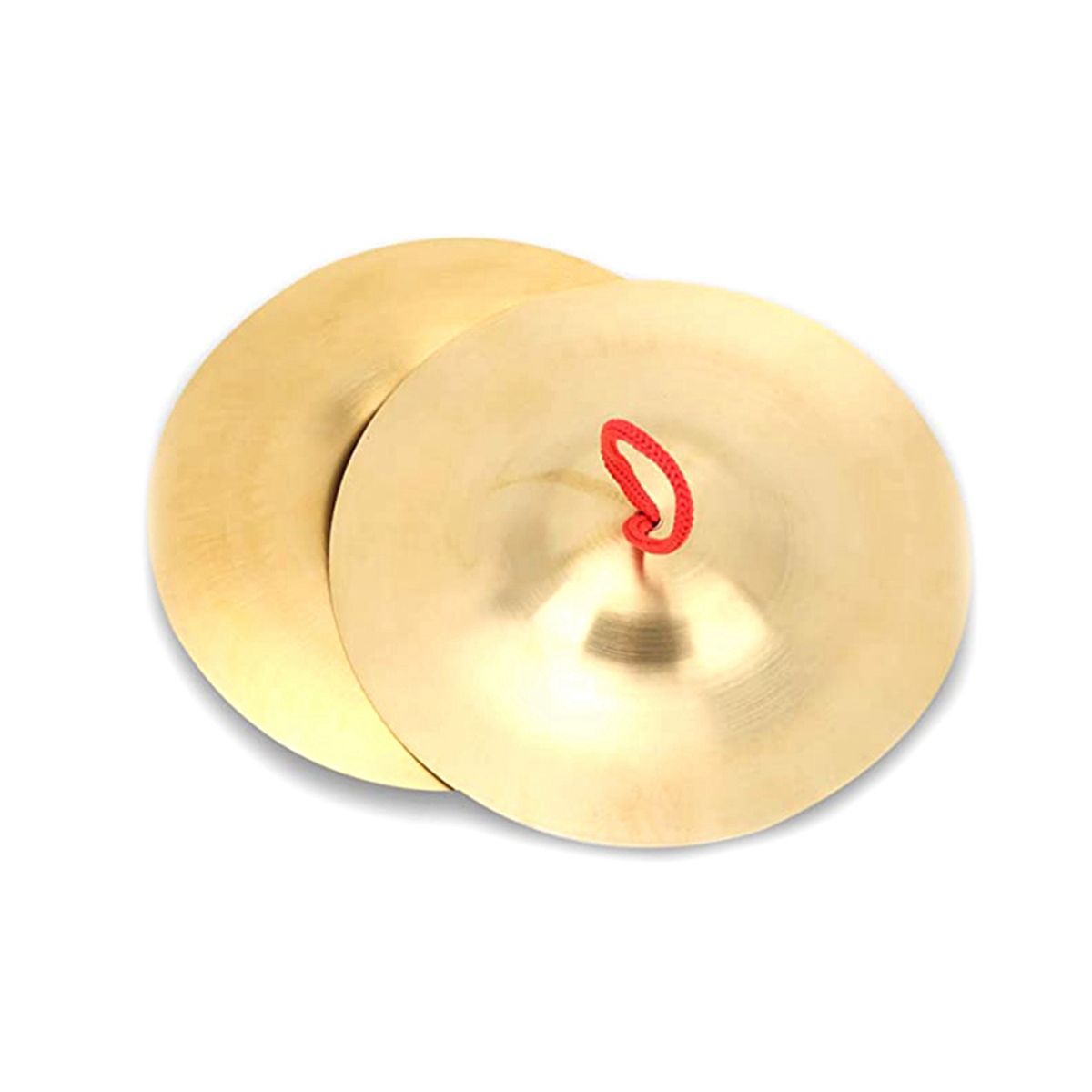 Crash Cymbal Pack Of 2 Brass Hand Pool Percussion Instrument Toy for Children Adults