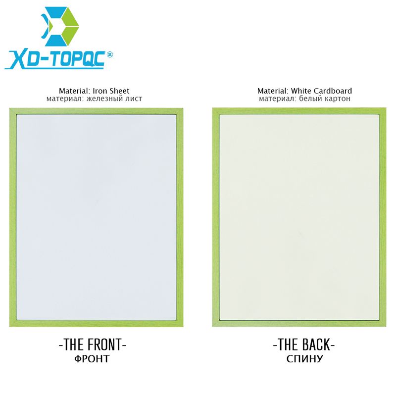 Xindi 50*70cm 10 Colors Mdf Frame Whiteboard Magne