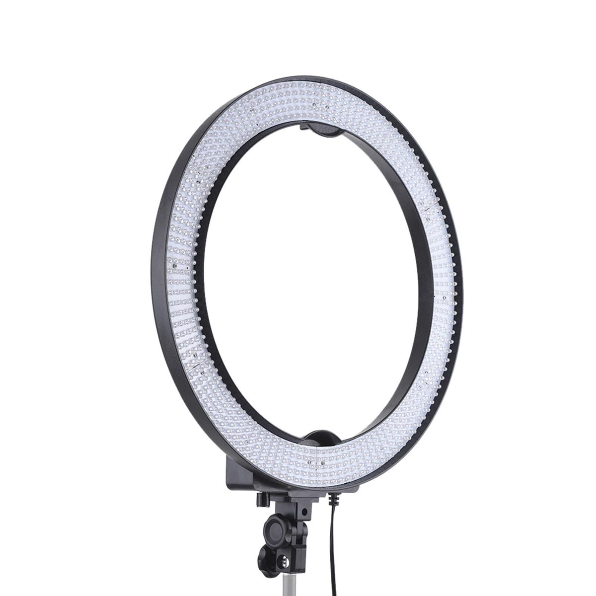 Andoer LA-650D 5500K 36W Ring Digital Photographic Studio Light with 600 LED Lights Stepless Adjustment W/ Color Filters and Bag for Photographic Lighting Portrait Photography Live Show