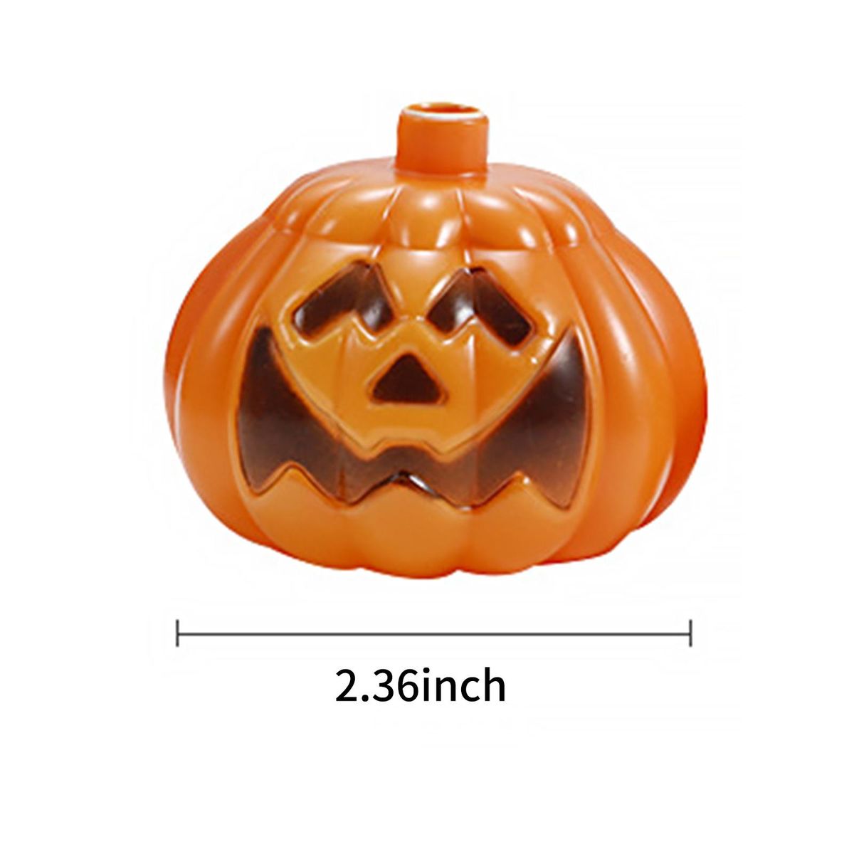 Horror Pumpkin Halloween String Lights 10FT 20LEDs Spooky Pumpkin Decorative Hanging Lights Waterproof LED Pumpkin Lights Battery Operated 2 Modes