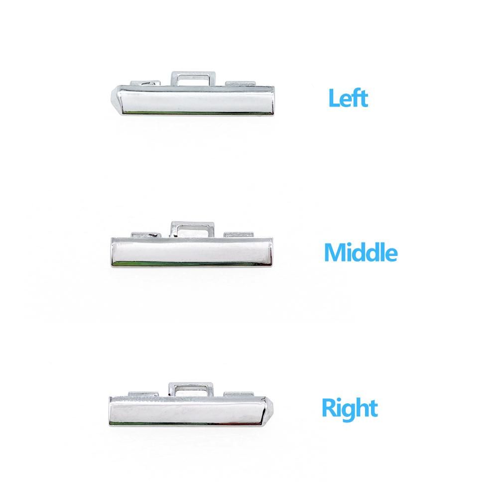 Car Front Display Screen Chrome Button Trim Switch Plating Strip Replacement For Porsche Macan 95B 2018- 95B919597