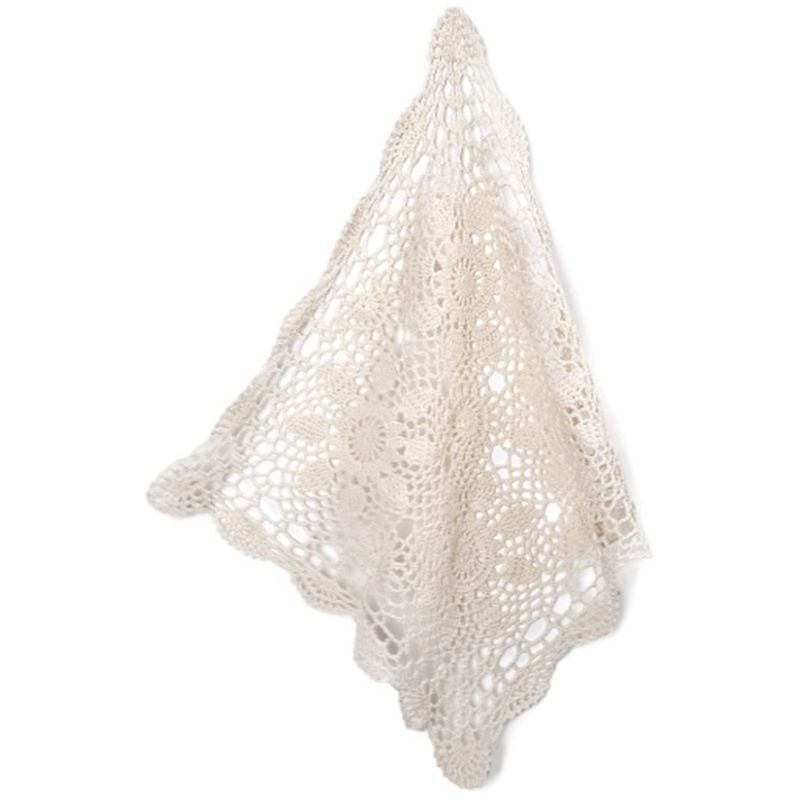 Tablecloths Crochet Square Table Cover Christmas Lace Table
