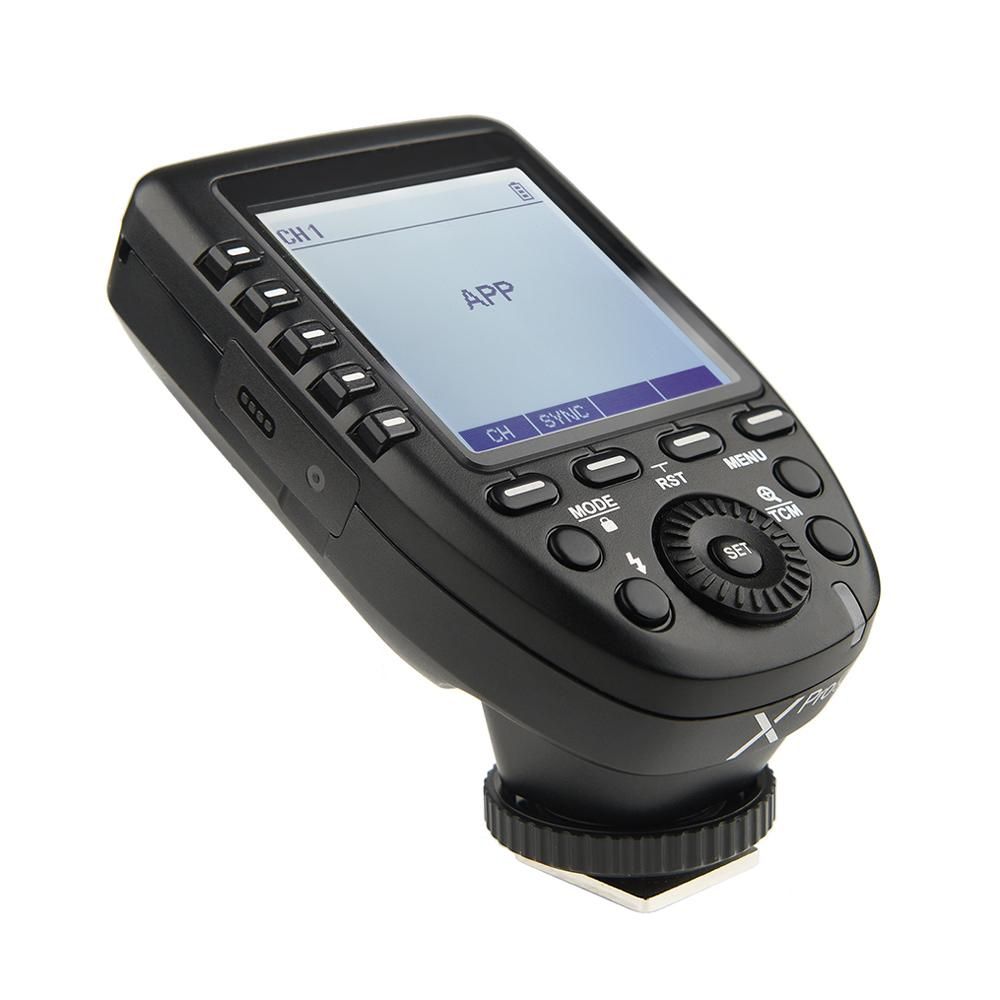 Godox Xpro-C E-TTL II Flash Trigger Transmitter 2.4G Wireless X System 32 Channels 16 Groups Support TTL Autoflash 1/8000s HSS Replacement for Canon EOS Series Cameras for Godox Series Camera Flashes Outdoor Flashes and Studi