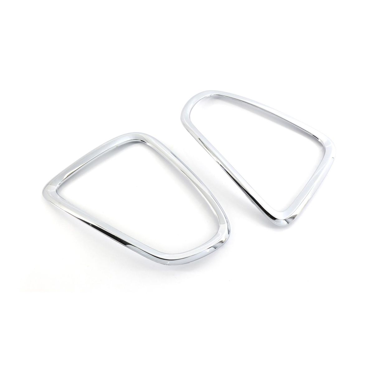 Tail Light Lamp Trim Ring 2pcs Replacement for BMW Mini Cooper R56 R57 R58 R59 2007-2014 OEM:51132752243, 51132752244, 51132296297, 51132296296