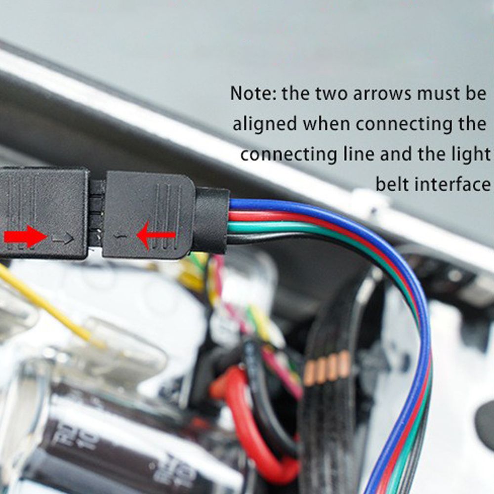 BT LED Strip Light Electric Scooter Chassis Decorative