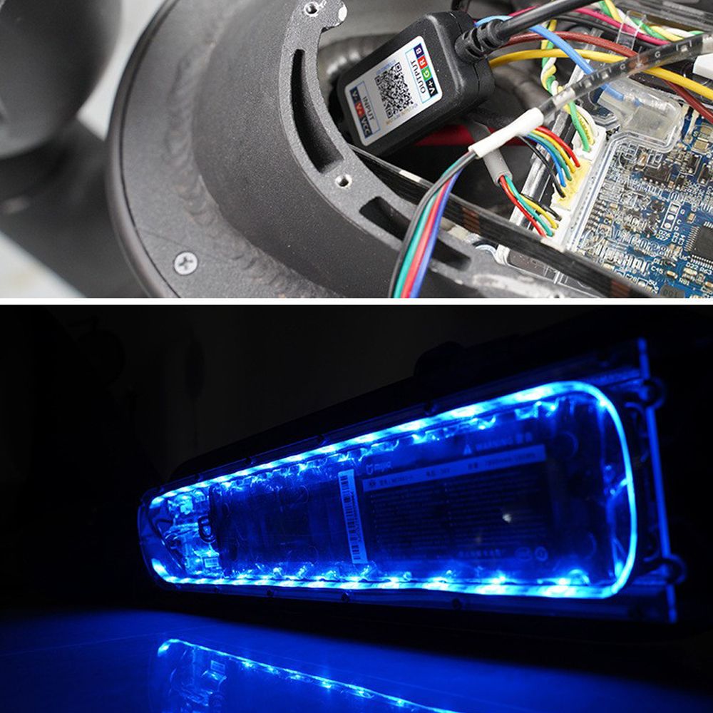 BT LED Strip Light Electric Scooter Chassis Decorative