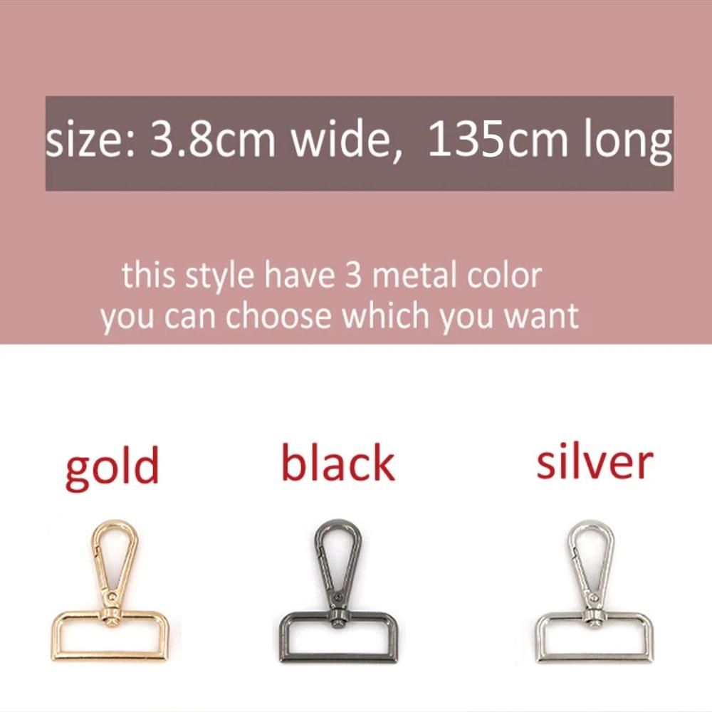 Adjustable shoulder bag strap for crossbody handbag strap fashionable Colourful wallet woman accessories replaceable bag bandage