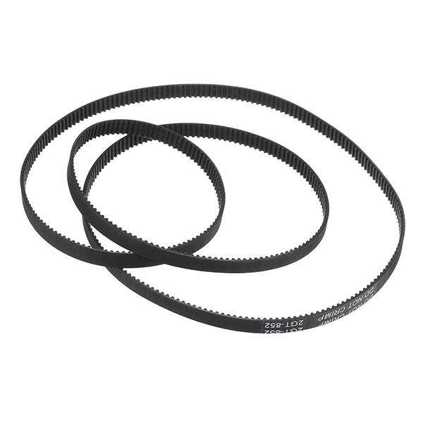 GT2 6mm Closed Loop Timing Belt 2GT-6 852mm Rubber Synchronous Belt 852mm