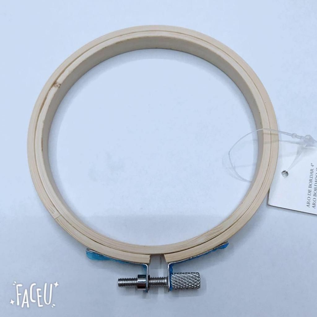 4 Inch Bamboo Hand Embroidery Hoop Round Cross Stitch Frame DIY 4 Inch