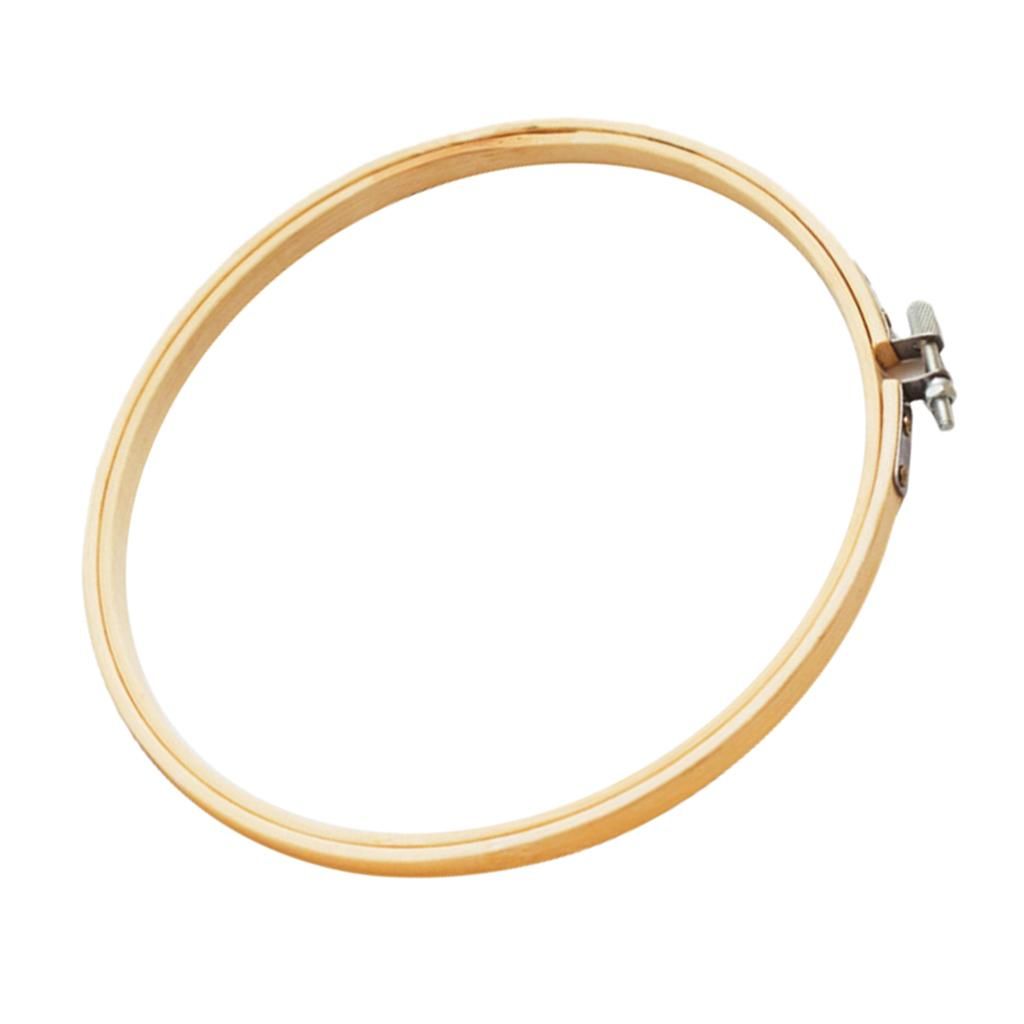 4 Inch Bamboo Hand Embroidery Hoop Round Cross Stitch Frame DIY 4 Inch