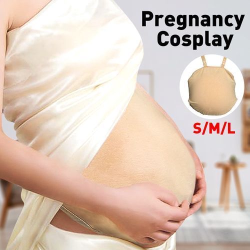 Belly Artificial Baby Tummy Belly Pregnancy Pregnant Bump Cloth Bag G
