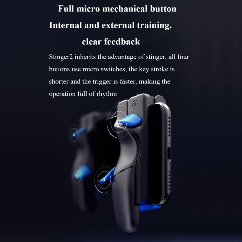 Stock Flydigi Trigger 2 Generation Mobile Game Button PUBG