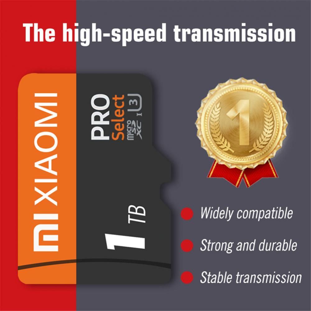 XIAOMI Memory Card 256GB 512GB 1TB Micro TF SD Card Flash