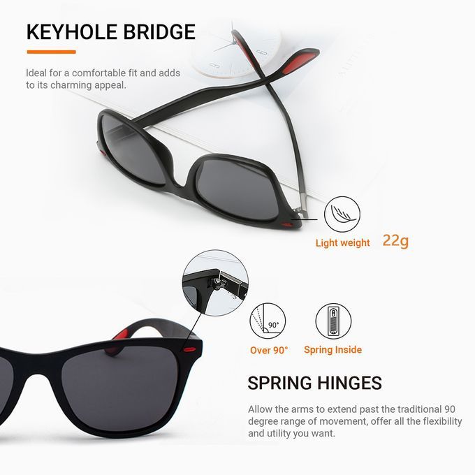 Photochromic Sunglasses With Polarized Lens Anti Glare Driver Sunglasses