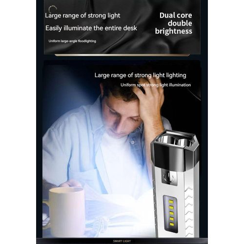 Led Brightest Flashlights High Lumens Rechargeable