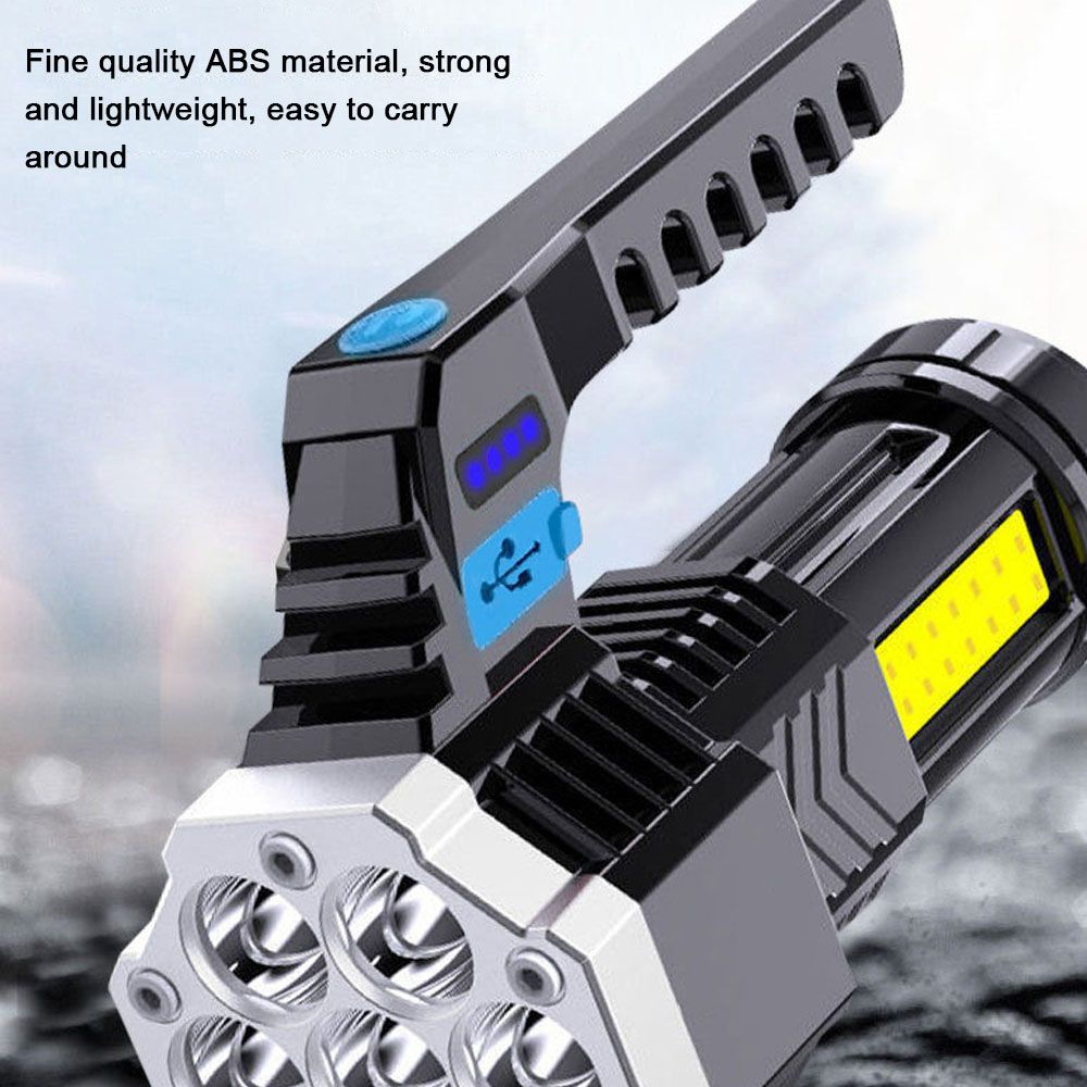 Outdoor Portable Camping Fishing Flashlight Multi-Modes