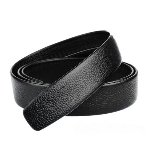 Classy Leather Automatic Mens Strap Belt -Black