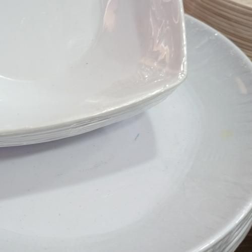 BIG 12 Pieces Unbreakable Ceramic Flat Plates