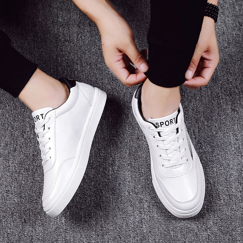 2021 Mens Casual Board Shoes Running Sneakers - White