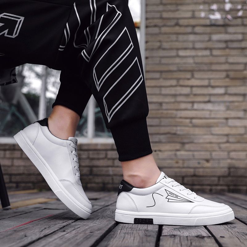 2021 Mens Casual Board Shoes Running Sneakers - White