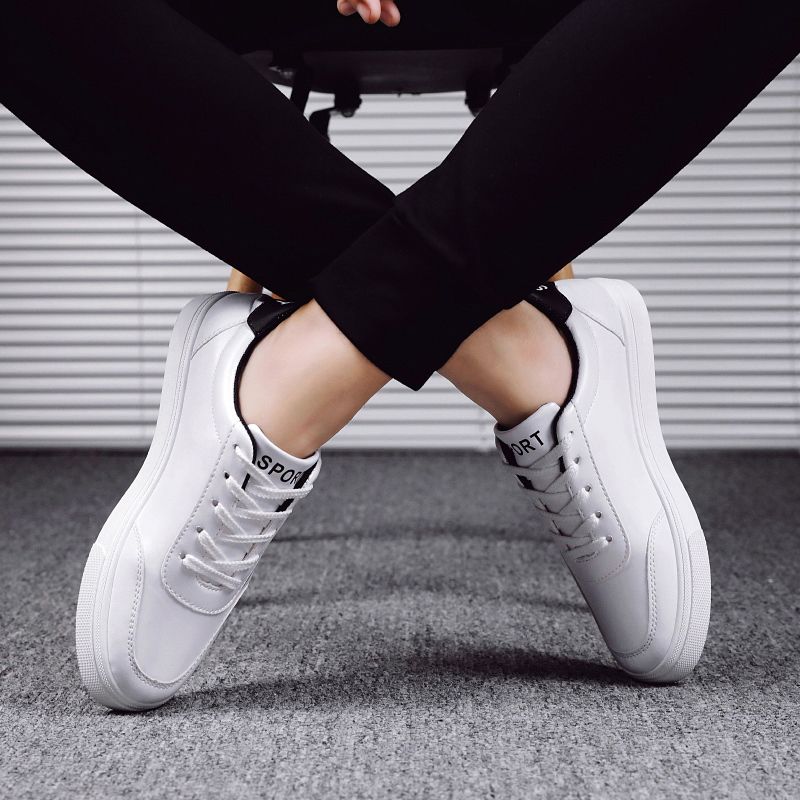 2021 Mens Casual Board Shoes Running Sneakers - White