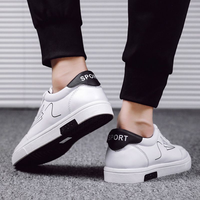 2021 Mens Casual Board Shoes Running Sneakers - White