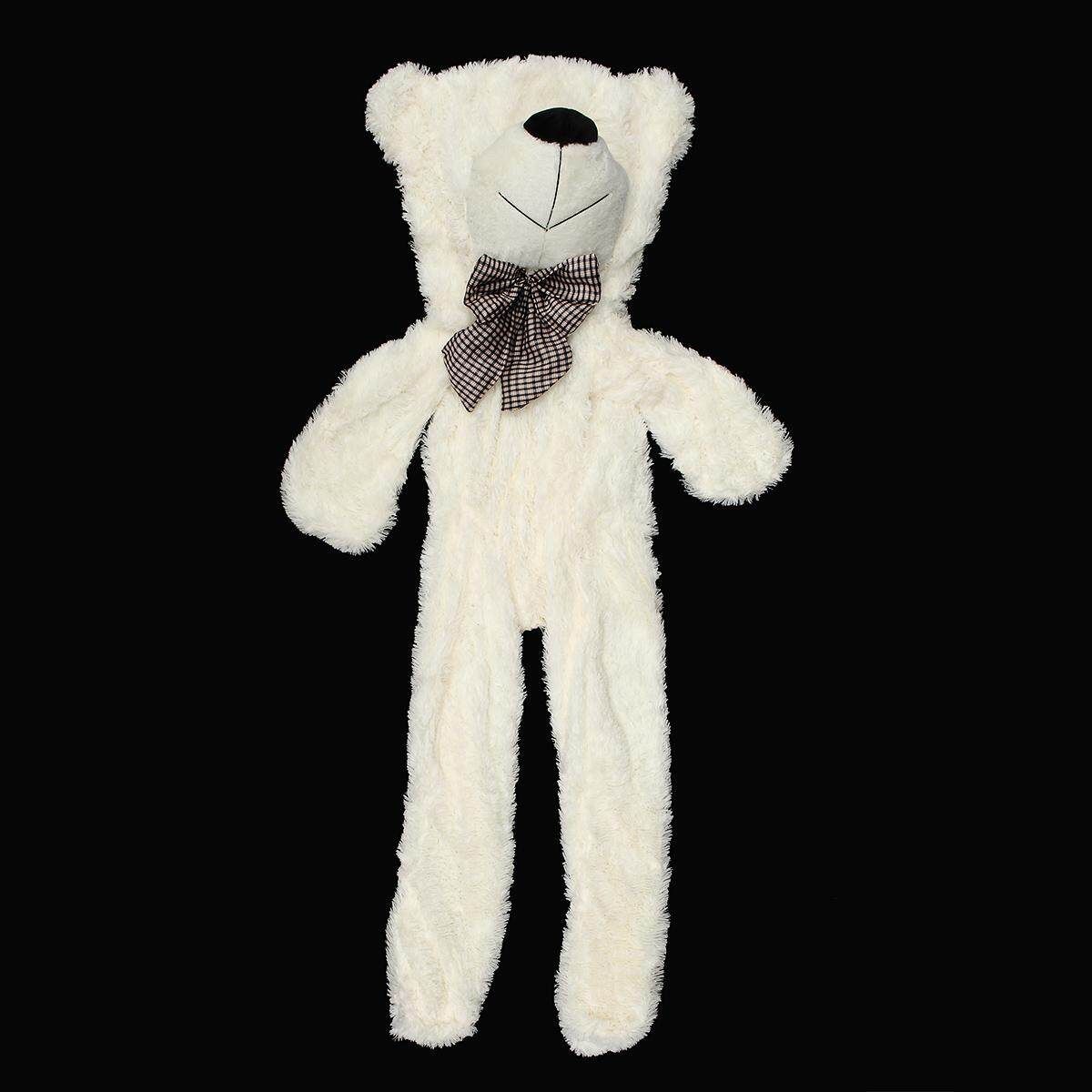 180cm Giant White Teddy Bear CASE COVER NO FILLED COTTON Huge Plush Toy DIY Gift 180cm