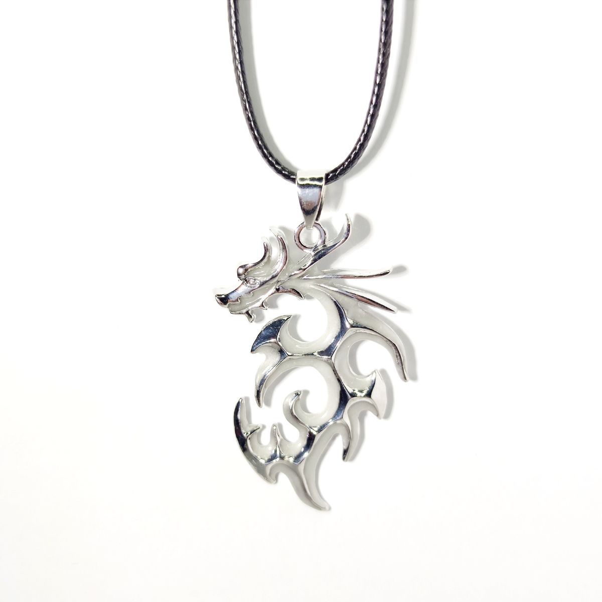 Luminous Fire Dragon Pendant Necklace Glow In Dark