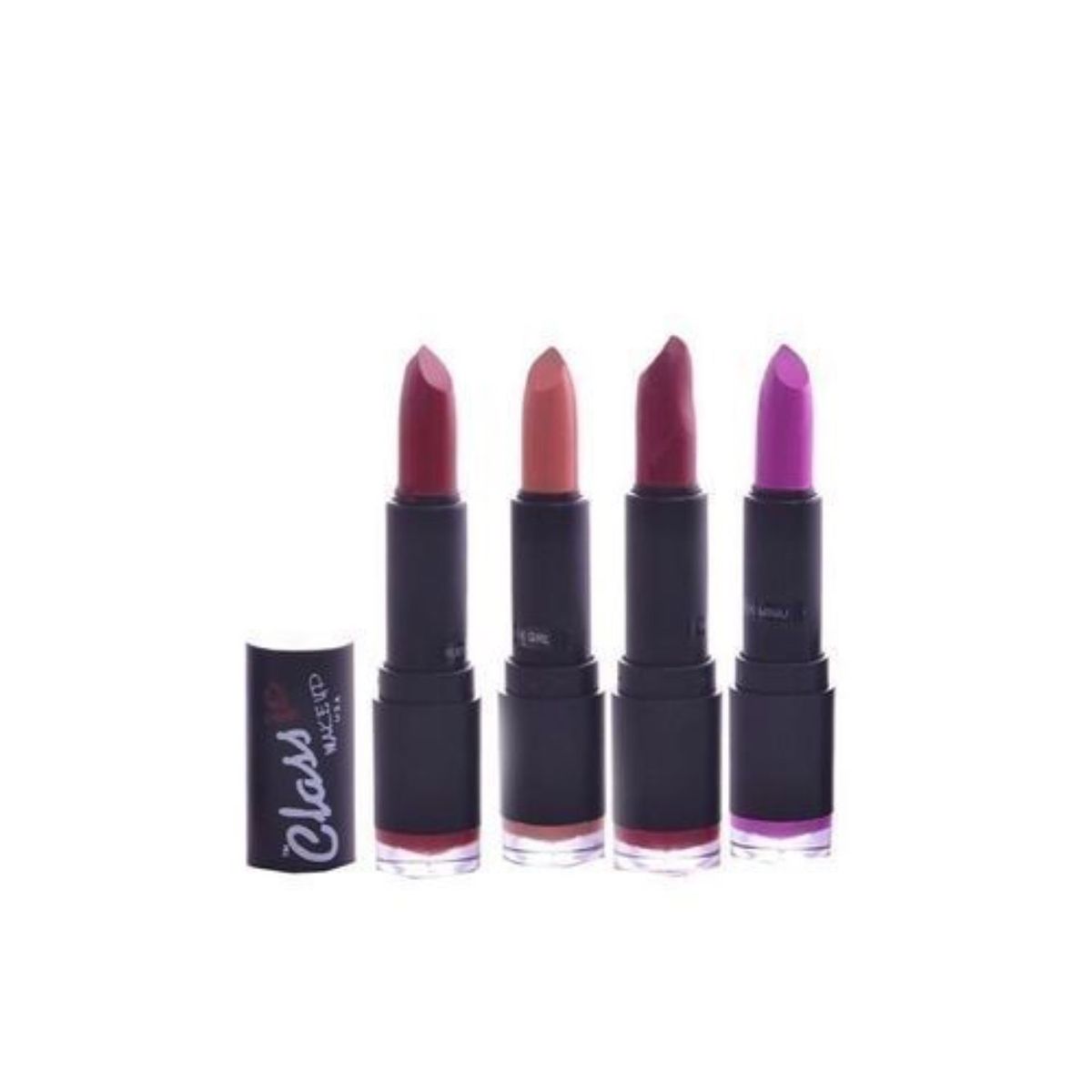 Matte Lipstick 4 Set - Nude/Red/Isabella/Nicki Minaj