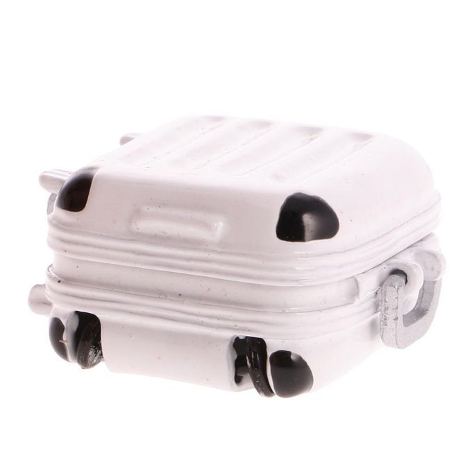 Mini Doll House Furniture Kit  Travel Luggage Box Suitcase For 1