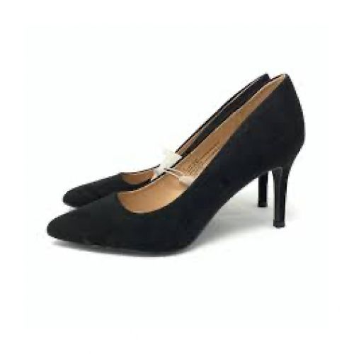 Gemm Pointed Toe Suede Black AD180