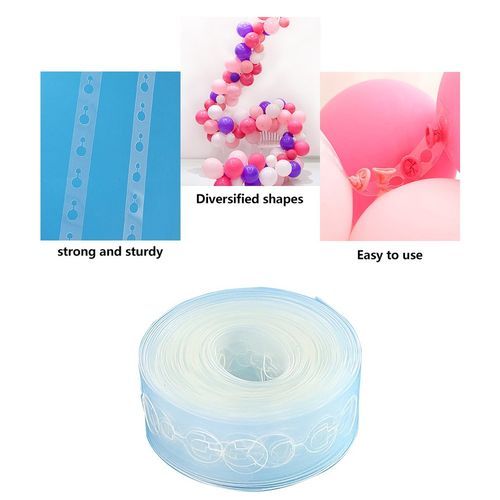 Balloon Garland  Strip Tape Arch Chain Connect