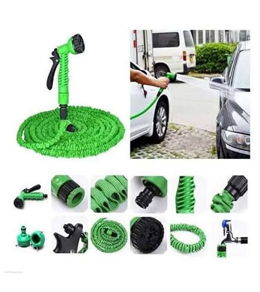 Magic Water Hose With Nozzle (100 Feet Long)