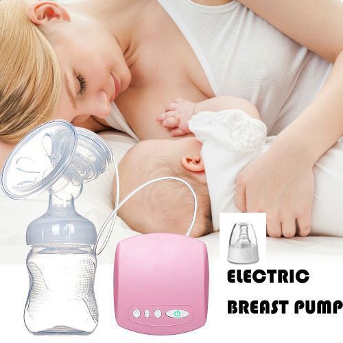Electric Breast Pump Postpartum Breast Pump With Milk Bottle Milk Nipple Extractor For Baby Feeding