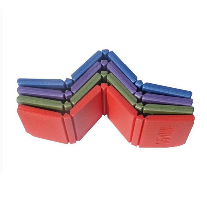 Outdoor Eight-fold Cushion Folding Waterproof Foam Picnic Mat XPE Foldable Moisture-proof Outing Outdoor Travel Red