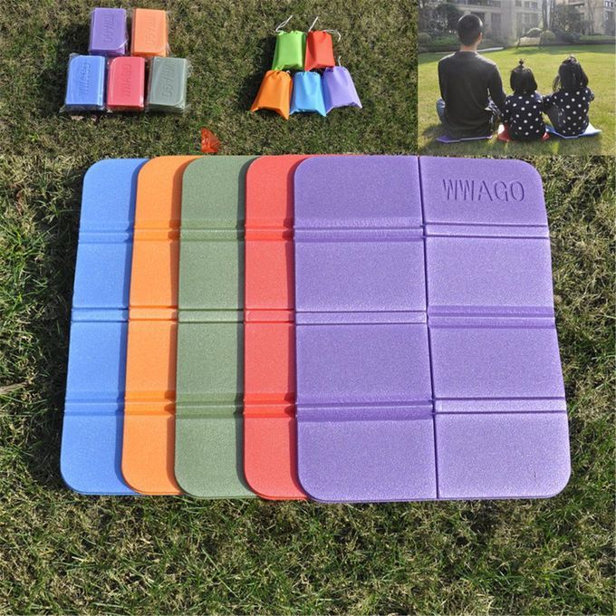Outdoor Eight-fold Cushion Folding Waterproof Foam Picnic Mat XPE Foldable Moisture-proof Outing Outdoor Travel Red