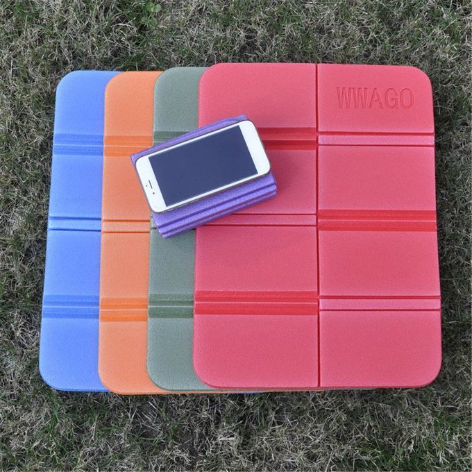 Outdoor Eight-fold Cushion Folding Waterproof Foam Picnic Mat XPE Foldable Moisture-proof Outing Outdoor Travel Red