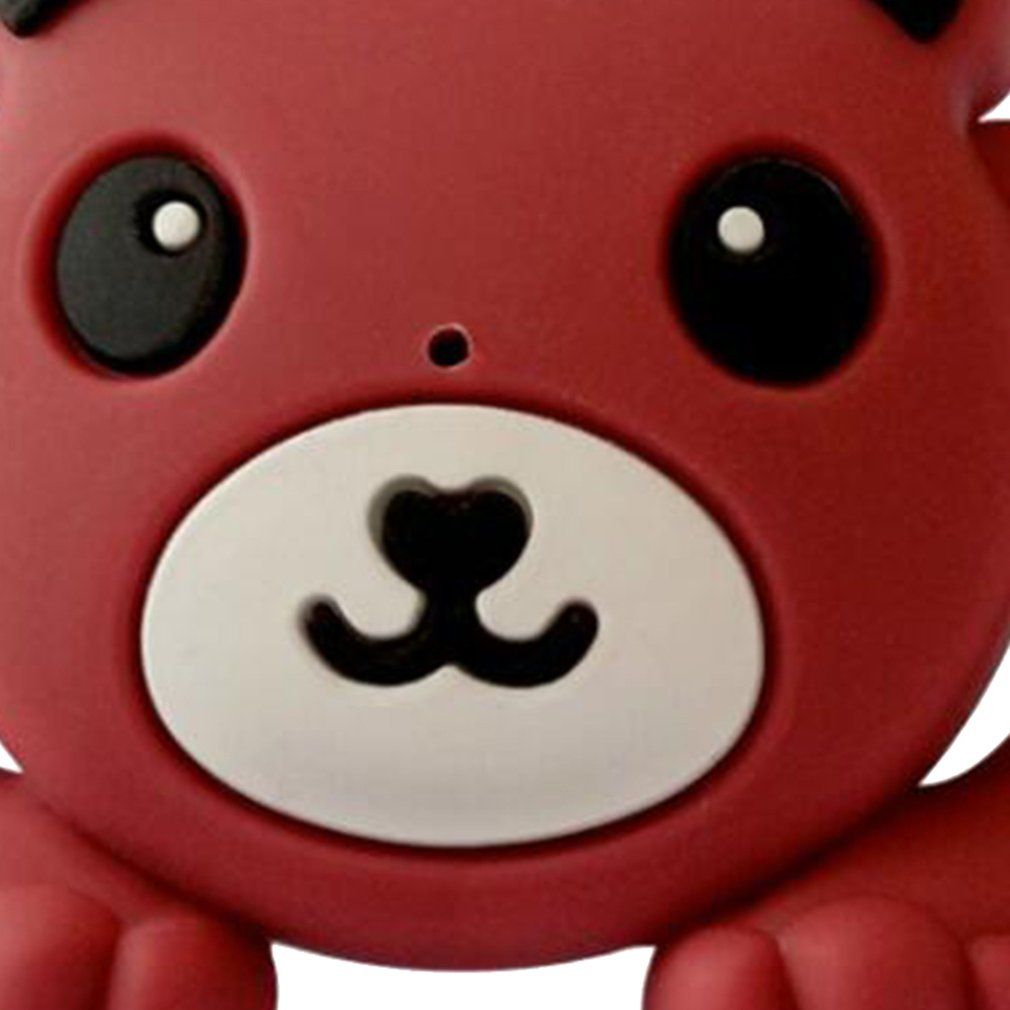 Baby Silicone Pacifier Funny Pacifier Rabbit Teeth Pacifier Beard Pacifier-brown-Brown Bear