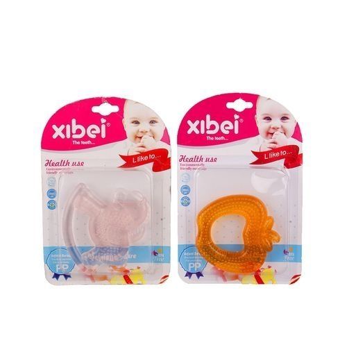 Teether 2 In 1 - Various Colour And Shapes