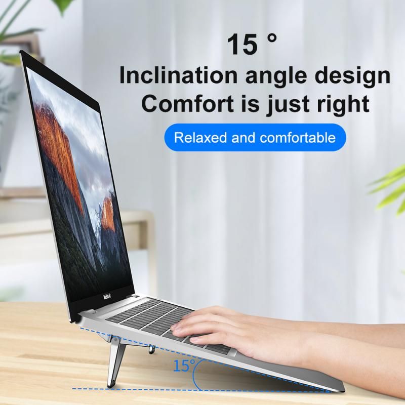 Metal Foldable Adjustable Stand Holder For Laptop