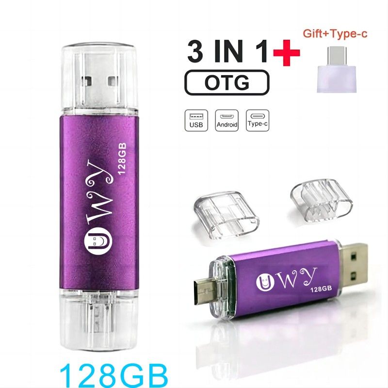 128G OTG Multi-function USB Flash Drive Android