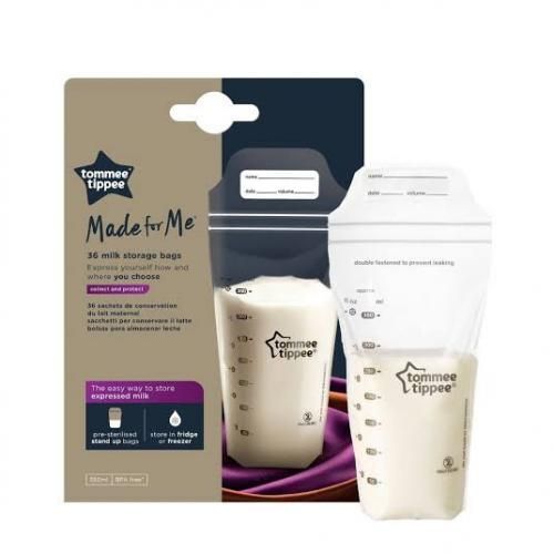 Sterilised Breastmilk Storage Bags - 36 Count