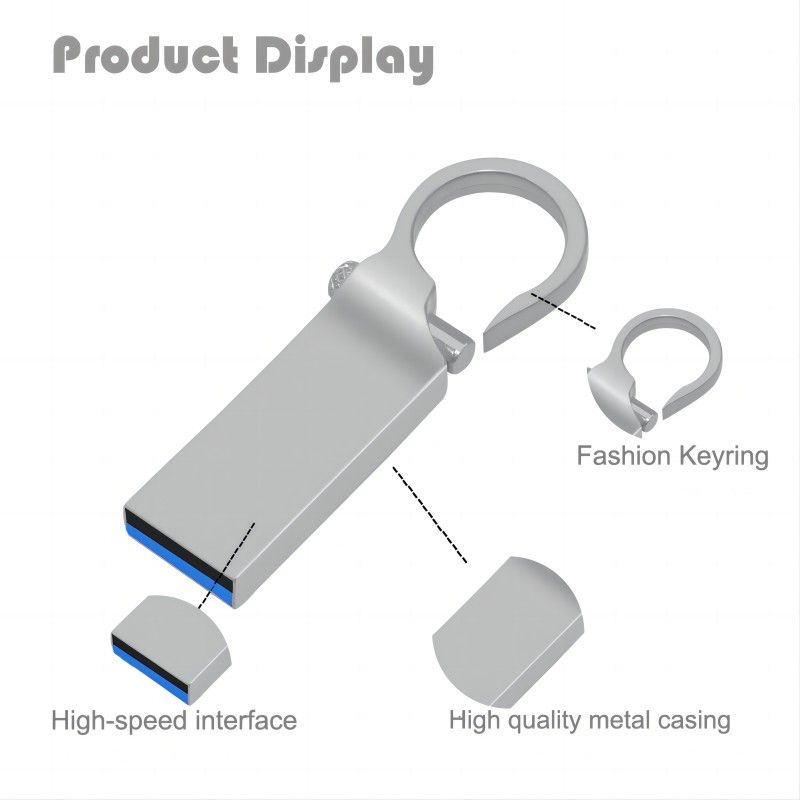 128GB Pendrive Flash  Metal High Speed For PC