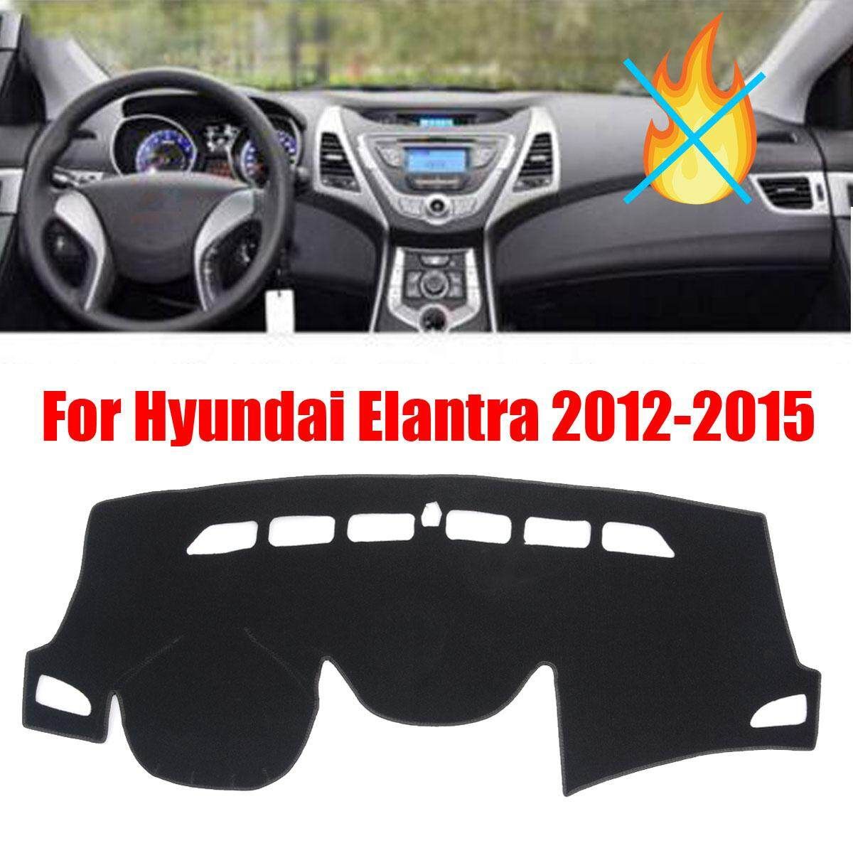 Car Inner Dashboard Dash Mat DashMat Sun Cover Pad For Hyundai Elantra 2012-2015