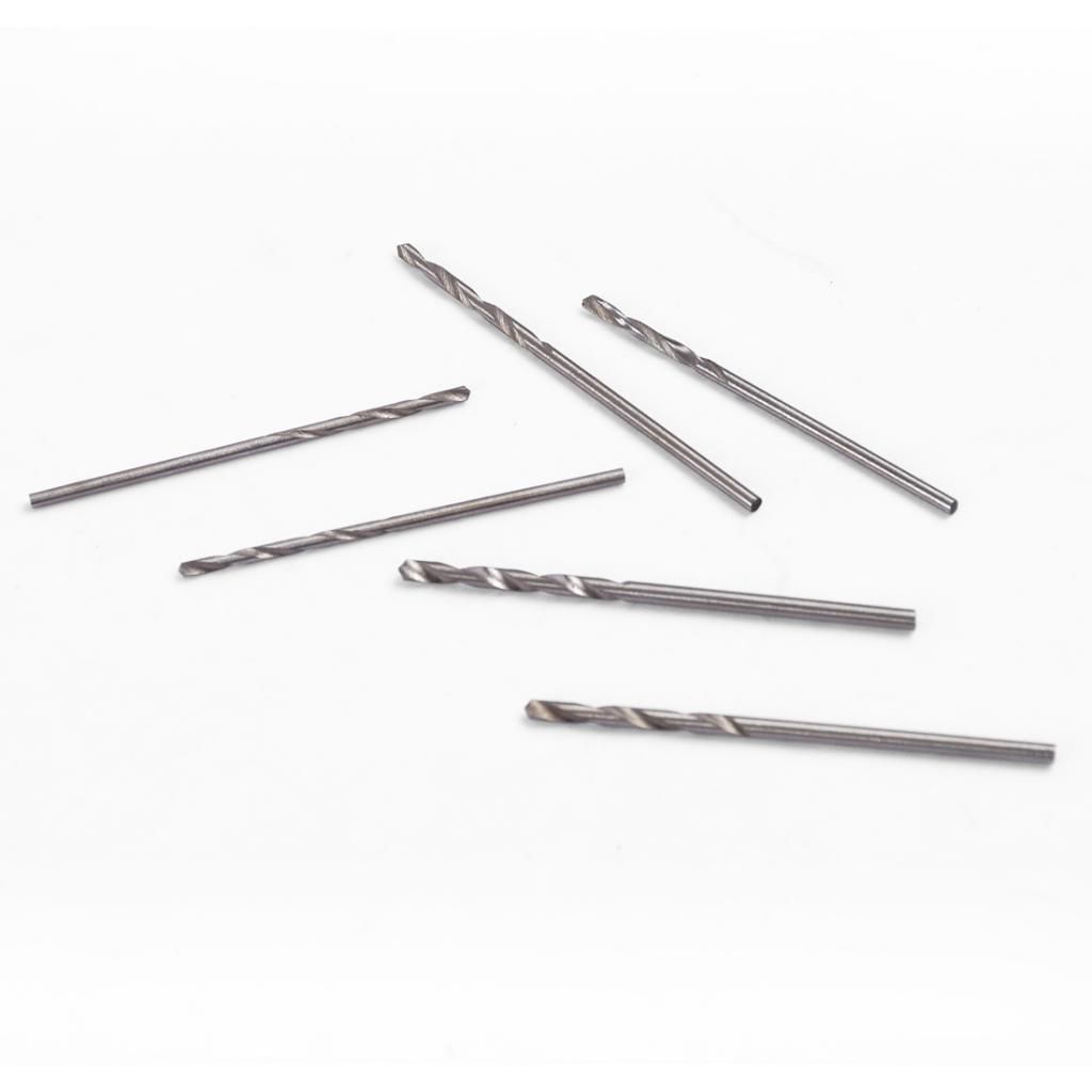 6pcs Heavy Duty Twisted Bits For Drilling Small Tiny Holes In Wood 1