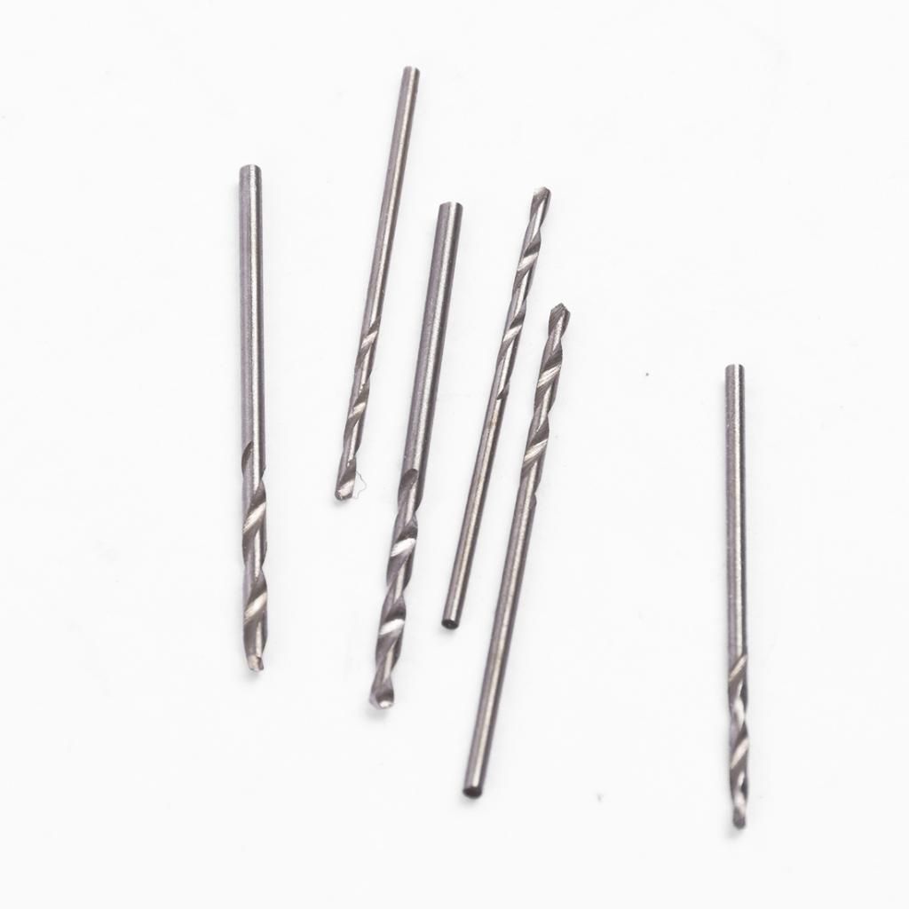 6pcs Heavy Duty Twisted Bits For Drilling Small Tiny Holes In Wood 1