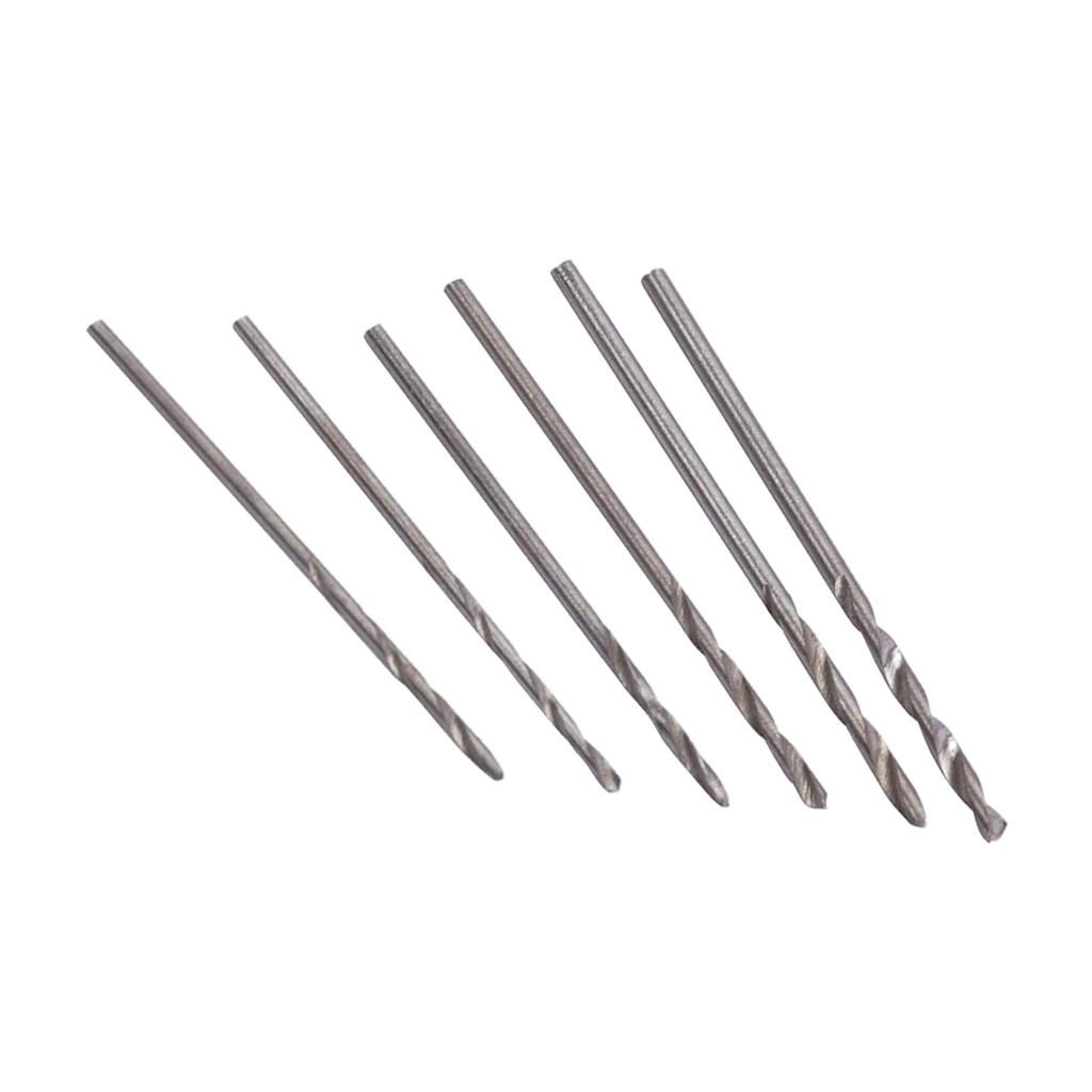 6pcs Heavy Duty Twisted Bits For Drilling Small Tiny Holes In Wood 1