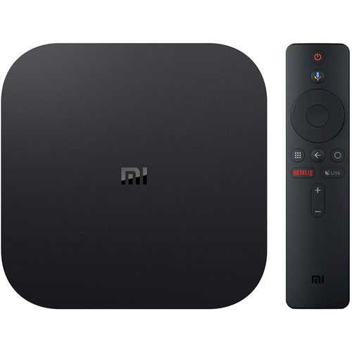 Mi Box S - 4K HDR Android TV With Google Assistant Remote Streaming Media Player