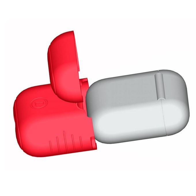 Silicone Key-chain Protective Case Skin Cover For Earbuds (Black) CHSMALL