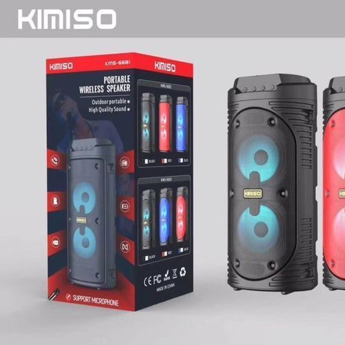 Portable KMS-6681 Connected Speaker With Mic-support